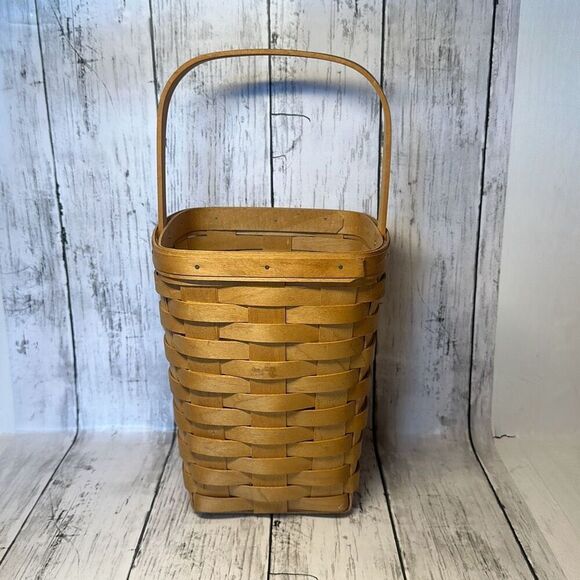 Longaberger 2001 Made By Me Hand Woven Basket Dresden 13” - Picture 4 of 7